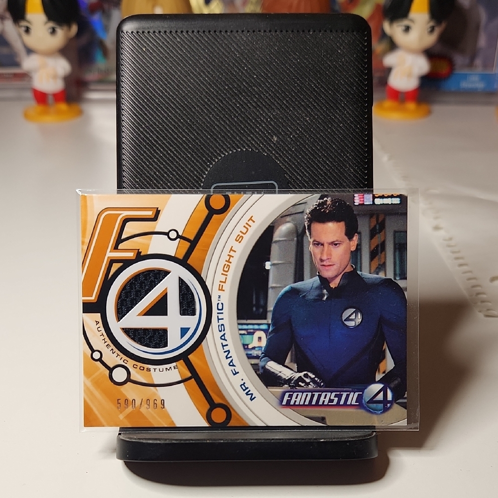 Marvel Fantastic Four Trading Card - Blue and Orange